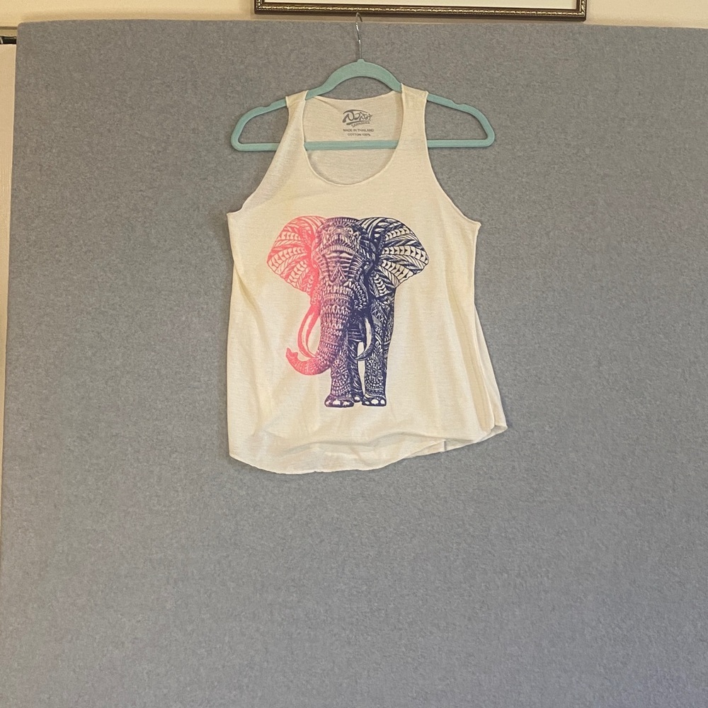 Elephant Graphic Tank Top